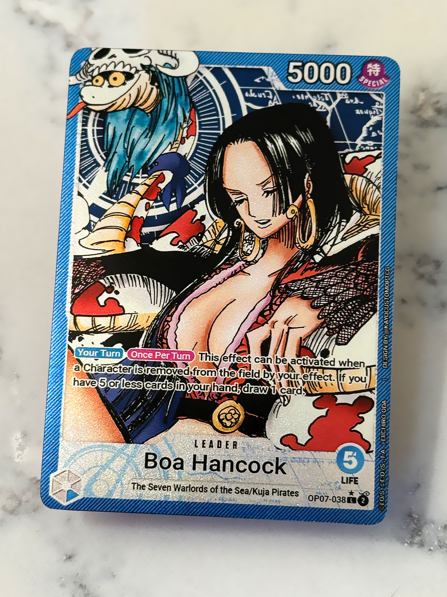 OP07 Custom Boa Leader Card | OPTCG