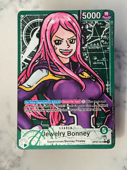 OP07 Custom Bonney Leader Card | OPTCG