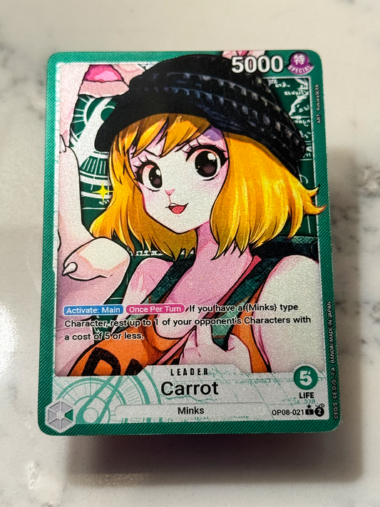 OP08 Custom Carrot Leader Card | OPTCG