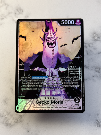 OP06 Custom Gecko Moria Leader Card | OPTCG