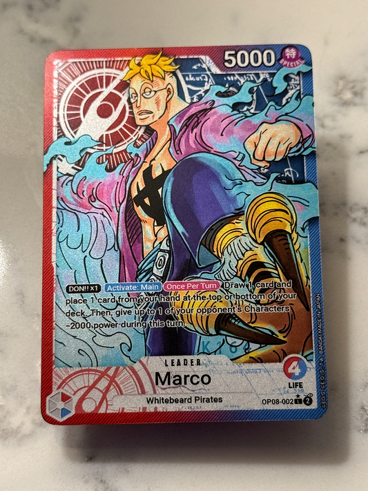 OP08 Custom Marco Leader Card | OPTCG