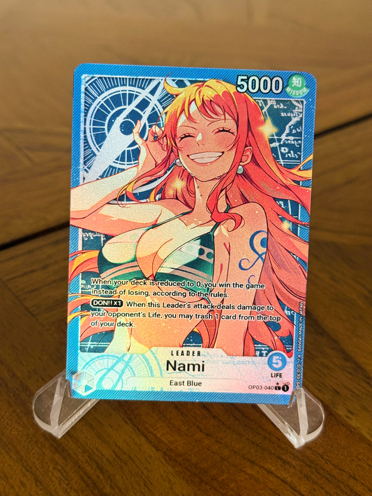 OP03 Custom Nami Leader Card