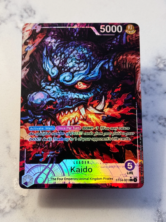 ST04 Custom Kaido Leader Card | OPTCG