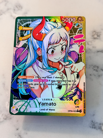 OP06 Custom Yamato Leader Card | OPTCG