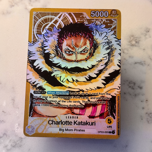 OP03 Custom Katakuri Leader Card (B) | OPTCG