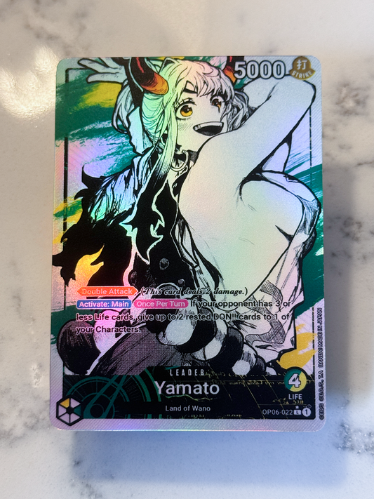 OP06 Custom Yamato Leader Card (B) | OPTCG