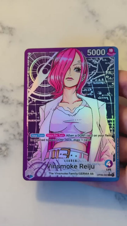 OP06 Custom Reiju Leader Card (B) | OPTCG