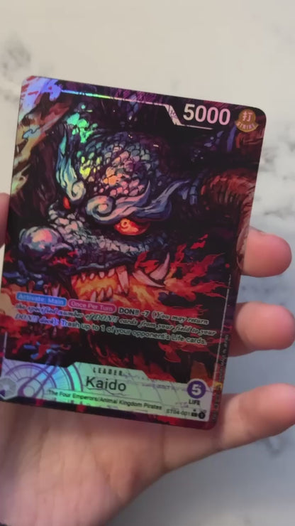 ST04 Custom Kaido Leader Card | OPTCG