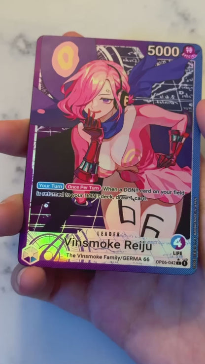 OP06 Custom Reiju Leader Card | OPTCG