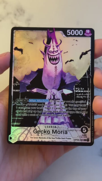 OP06 Custom Gecko Moria Leader Card | OPTCG