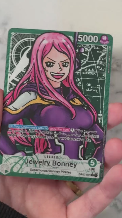 OP07 Custom Bonney Leader Card | OPTCG